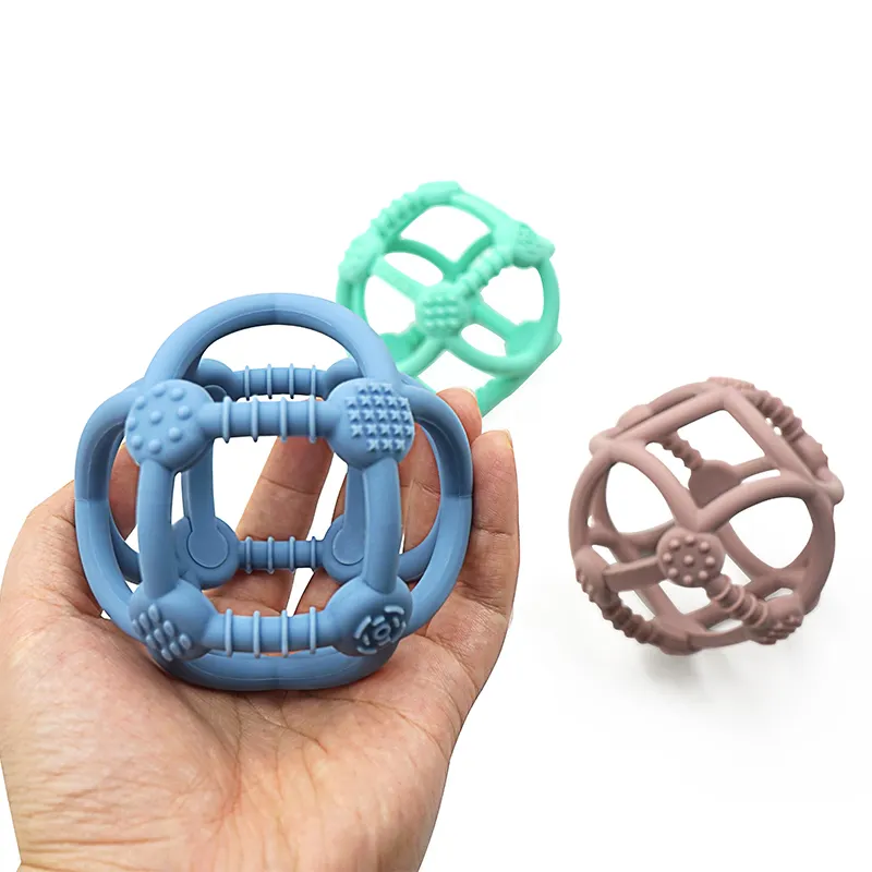 Soft Silicone Baby Teether Toy